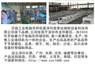 電腦花樣機及其配件 手袋皮具廠的智能化升級核心